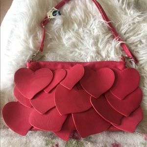 💕👛Pink Hearts Bag